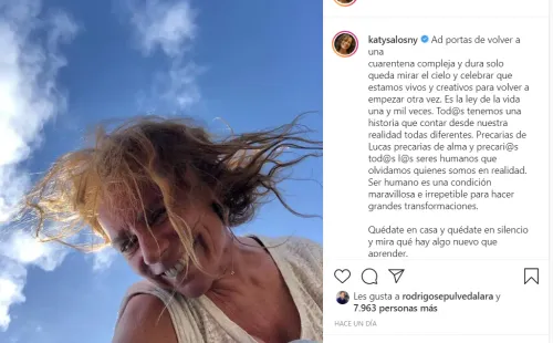 La reflexión de Katherine Salosny