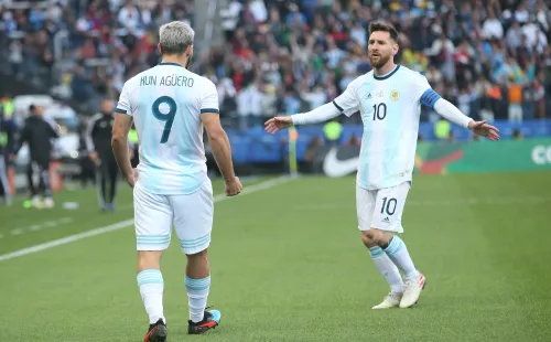 Agüero-Messi: La dupla que al parecer no se dará en el Barcelona (Getty Images)