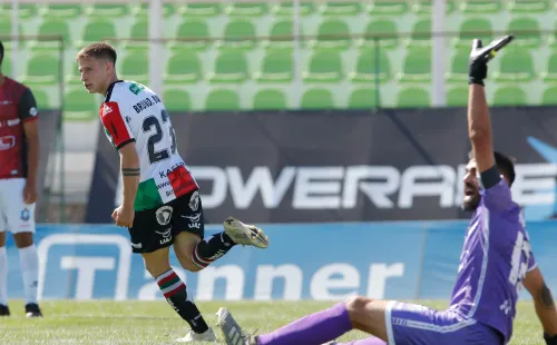 Bruno Barticciotto y su camiseta “Bruno.Barti” (Agencia Uno)