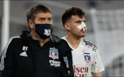 Fuentes salió duramente lesionado del duelo ante La Calera.