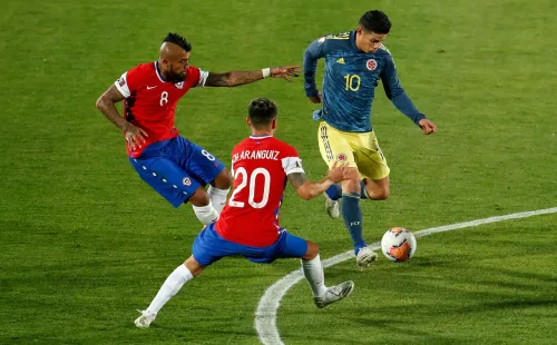 James Rodríguez ante Chile (Getty Images)