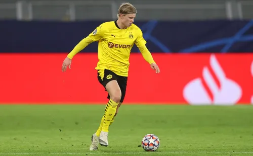 Erling Haaland, la joya del Borussia Dortmund (Getty Images)