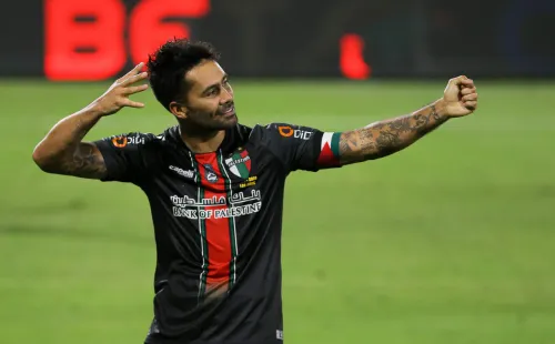 La úlitma vez que Palestino visitó San Carlos de Apoquindo, Luis Jiménez marco un hat-trick en la victoria 3-2 de los árabes. (Foto: Agencia Uno)