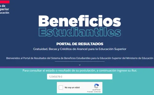 Resultado Postulaciones Beneficios Estudiantiles