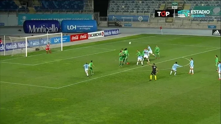 Penal no sancionado en partido O'Higgins Huachipato