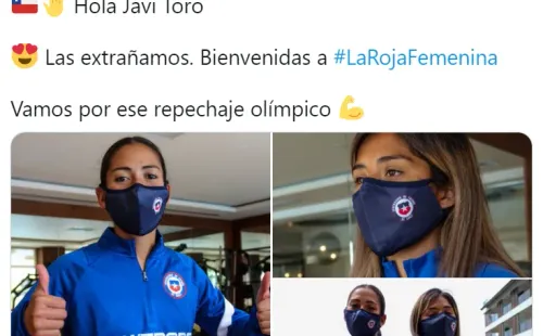 Llegada de las últimas jugadoras de La Roja femenina