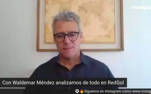Waldemar Méndez en conversación con Redgol (Redgol)