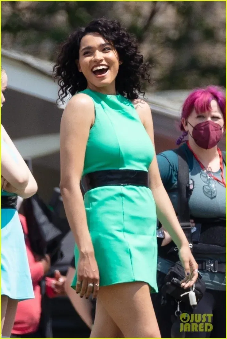 Primeras imágenes desde el set de la serie en acción real de “Las Chicas Superpoderosas”.(8)