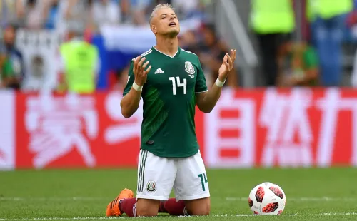 Chicharito Hernández es el goleador histórico de la selección mexicana (Getty Images)