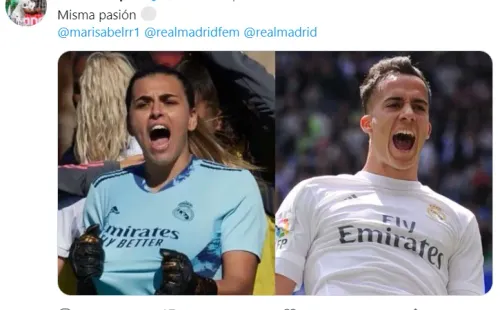 El plantel del Madrid no tardó en salir en defensa de su colega.