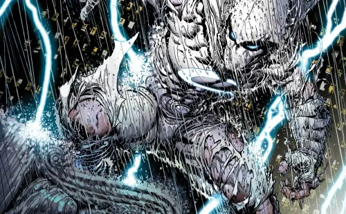 La portada de Steve McNiven para “Moon Knight #1”.