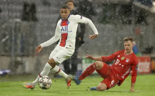Kylian Mbappé ante el Bayern Munich