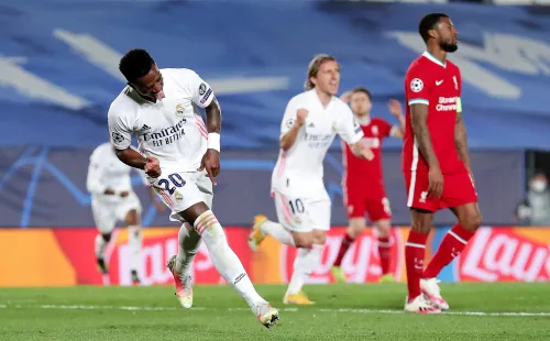 Real Madrid viene dulce tras vencer por 3-1 al Liverpool en la ida de los cuartos de final de la Champions League. (Foto: Getty)