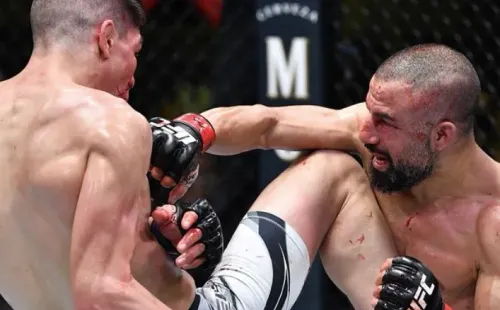 Ignacio Bahamondes animó una tremenda pelea ante Makdessi. Foto: UFC