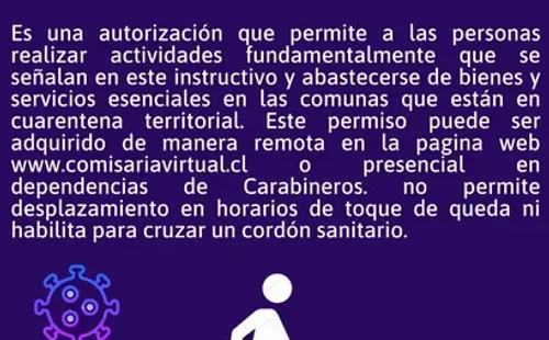 Instructivo para permisos de desplazamiento