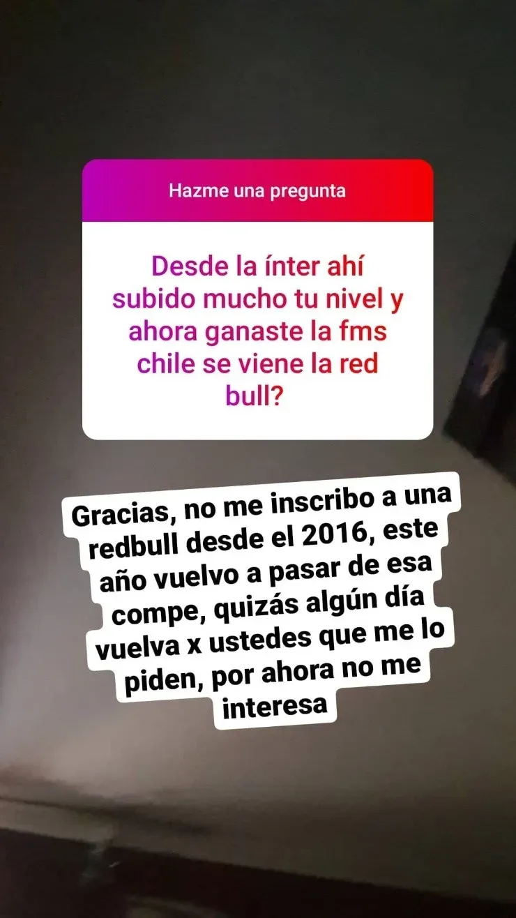 Nitro pasa de la Red Bull.(Foto: Instagram Nitro)