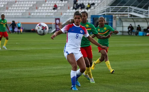María José Urrutia también destacó lo hecho ante Camerún. Foto: ANFP
