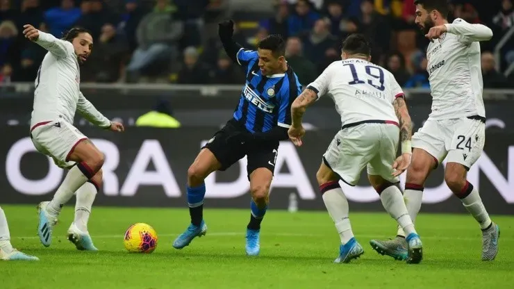 Alexis Sánchez, futbolista chileno del Inter de Milán