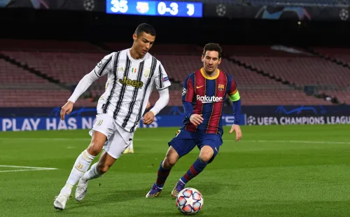 Cristiano Ronaldo ante Lionel Messi, los mejores de una era (Getty Images)