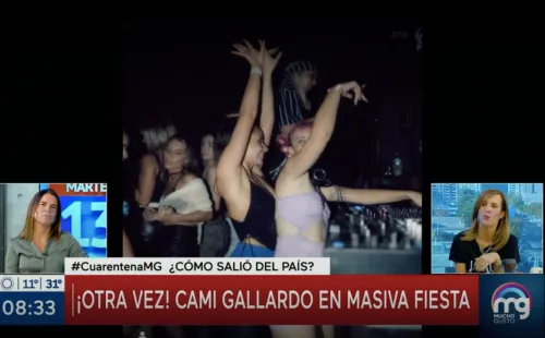 Diana Bolocco y Paulina de Allende-Salazar condenanto la conducta de Cami Gallardo.