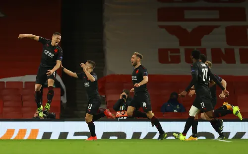 Los checos empataron el partido en los descuento. Tras eliminar al Leicester, van por otro equipo de la Premier League. (Foto: Getty)