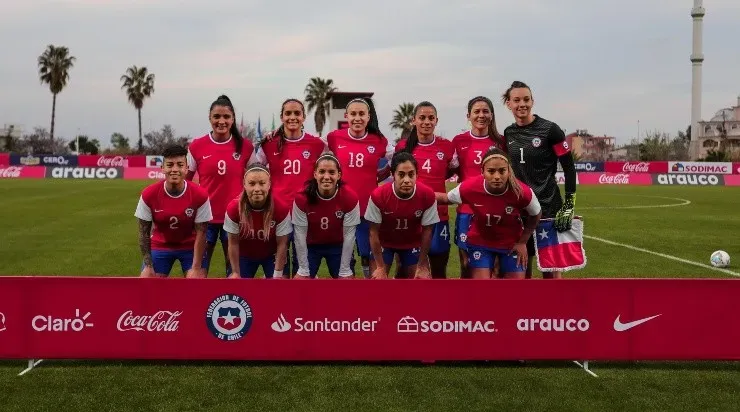 La Roja femenina hizo historia y se metió por primera vez en los Juegos Olímpicos. Foto: ANFP