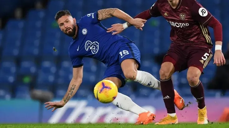 Olivier Giroud, delantero de Francia y de Chelsea