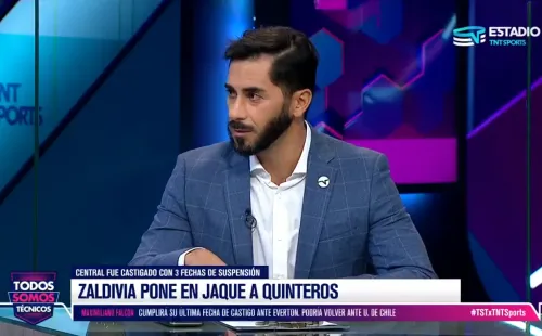 Johnny Herrera, comentarista de Todos Somos Técnicos de TNT Sports.