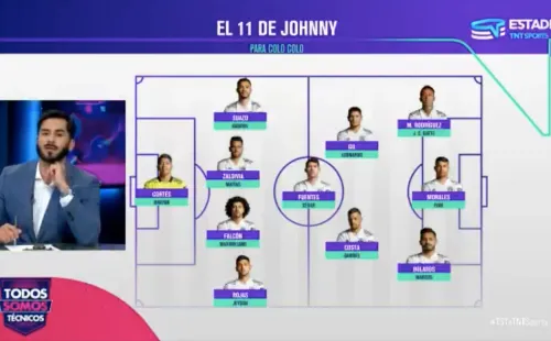 La formación de Colo Colo para Johnny Herrera