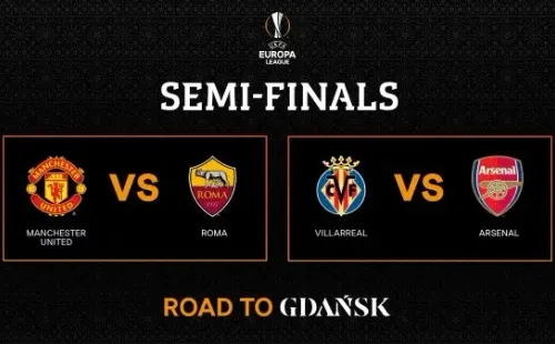 Estas serán las semifinales de la Europa League.