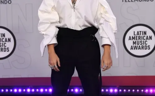 Los looksen los Latin American Music Awards 2021.(8)