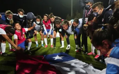 La Roja femenina va por el sueño olímpico en Tokio. Foto: ANFP