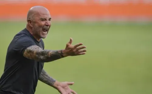 Jorge Sampaoli siempre al límite (Getty Images)
