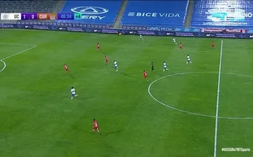 La UC aprovechó el mal momento de Curicó(FOTO: TNT Sports)