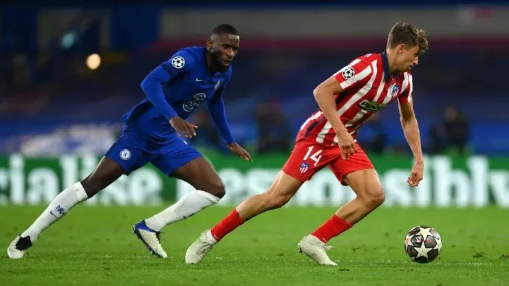 Marcos Llorente, jugador del Atlético de Madrid