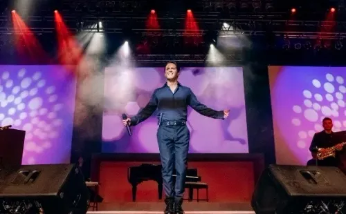 Imagen de Luis Miguel, la serie, con Diego Boneta como protagonista.(1)