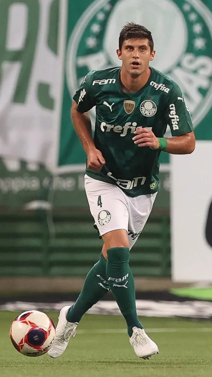 Benjamín Kuscevic, defensor chileno de Palmeiras