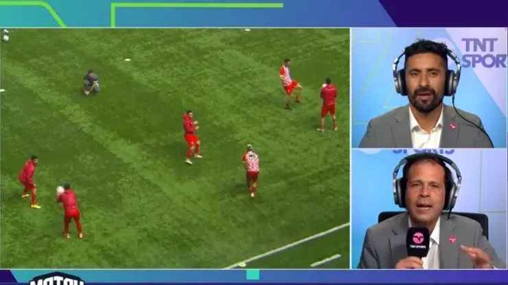 Alejandro Lorca, relator de fútbol en TNT Sports