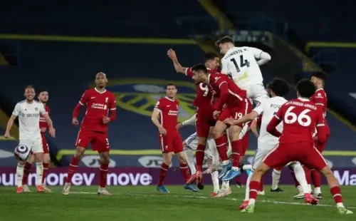 Llorente le dio el agónico empate al Leeds ante el Liverpool. Foto: Getty Images
