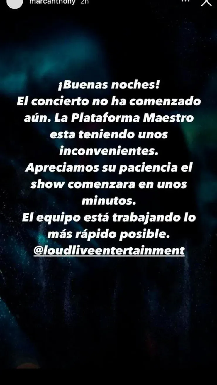 Marc Anthony concierto
