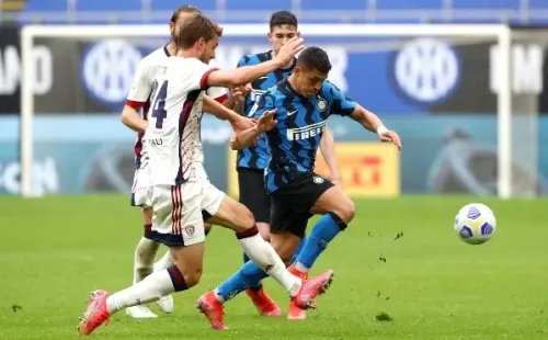 Alexis Sánchez espera volver a la titularidad contra Spezia. (Foto: Getty)