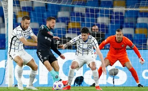 Inter empató 1-1 contra Napoli por la fecha 31 de la Serie A.