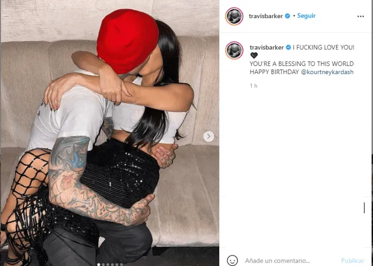 Kourtney Kardashian Travis Barker