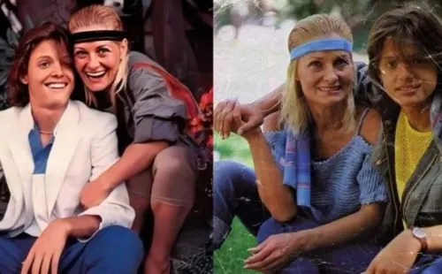 Luis Miguel junto a su madre, Marcela Basteri.