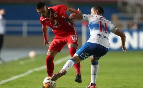 Rodrigo Ureña fue clave en la victoria de los Diablos Rojos frente a Universidad Católica en la Copa Libertadores 2020. (Foto: Getty)