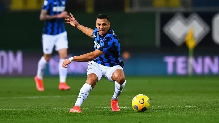 Alexis Sánchez, jugador chileno del Inter de Milán
