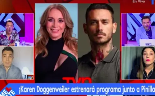 Las caras de impacto en Me Late cuando Luis Sandoval reveló el supuesto problema que tiene Gisella Gallardo.