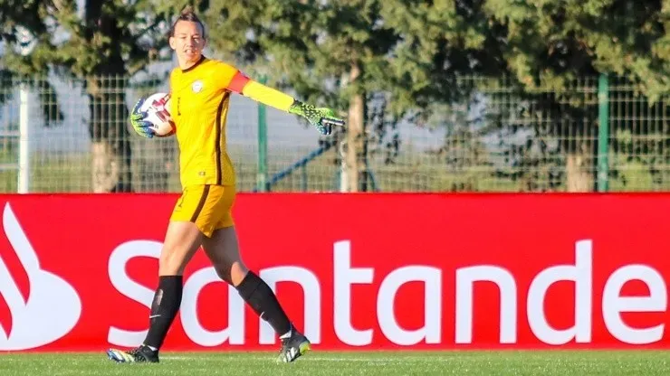 Christiane Endler, arquera de la selección chilena femenina