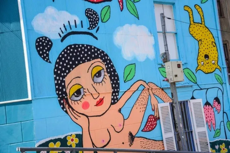 Mon Laferte Mural