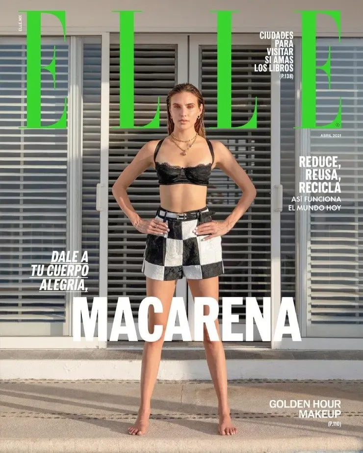 Macarena Achaga, la responsable de interpretar a la hija del Sol de México, Michelle Salas, en Luis Miguel, la serie.(16)